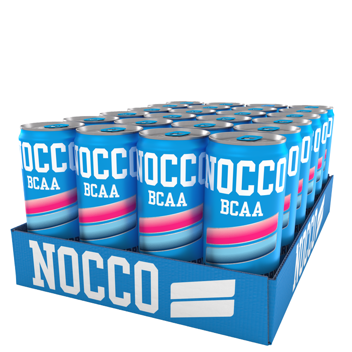 24 x NOCCO BCAA, 330 ml, San Citro Satumas/Lime 